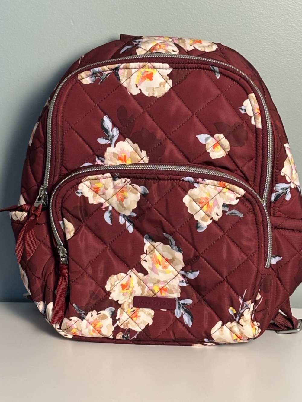 NWT Vera Bradley Small Backpack in Blooms and Branches Pattern